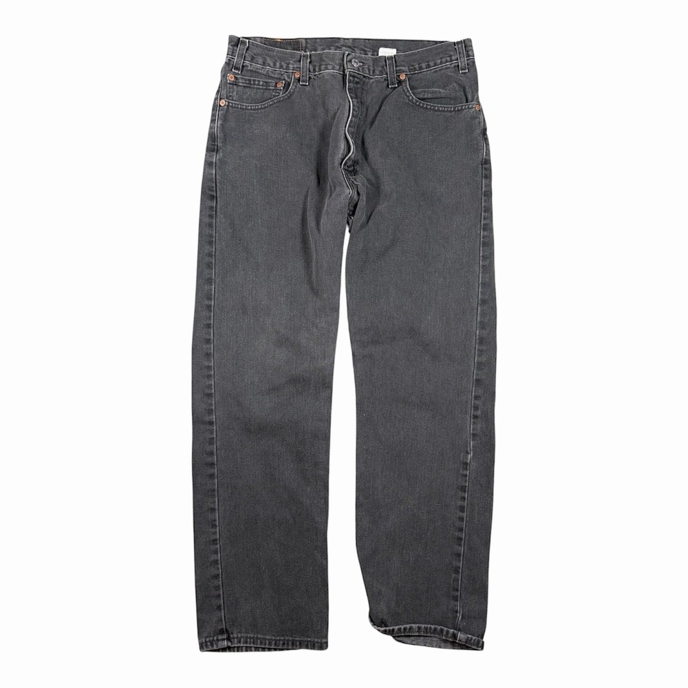 VTG Levi's 505 Mens Jeans 36x30(34x29) Regular Dark Wash Denim Made In USA